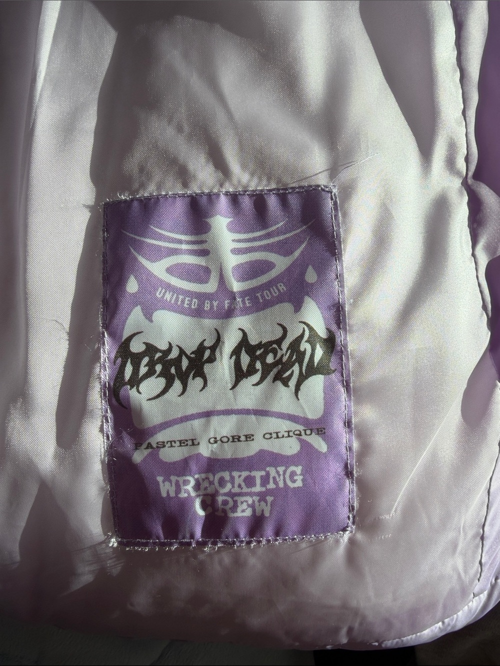 Purple Puffer Jacket - Picture 4 of 5